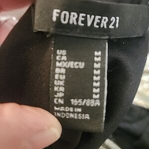 Forever 21 Classic Black Garment